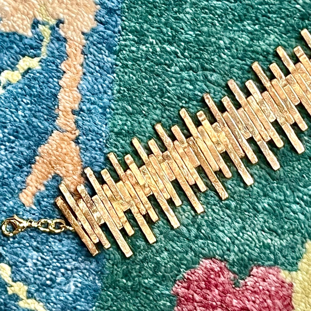 🌺🎉HP🎉🌺 NWT Cult Gaia Vita Choker Gold 🌟 RARE 🌟 - Picture 7 of 16